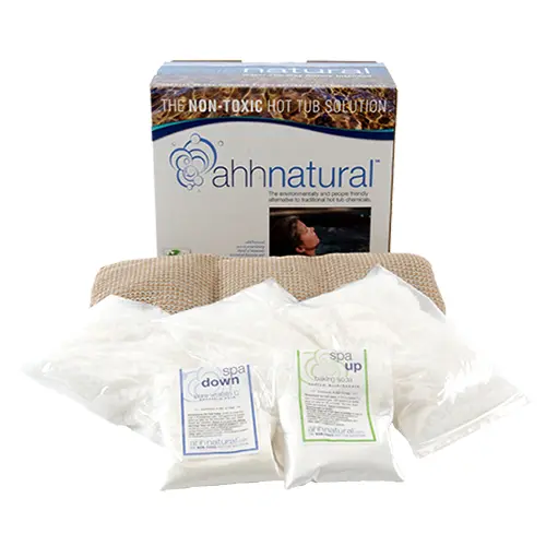ahhNatural One-Year Hot Tub Water Care Kit